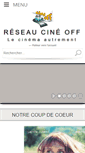Mobile Screenshot of cine-off.fr