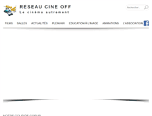 Tablet Screenshot of cine-off.fr
